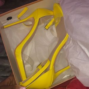 Yellow Pumps